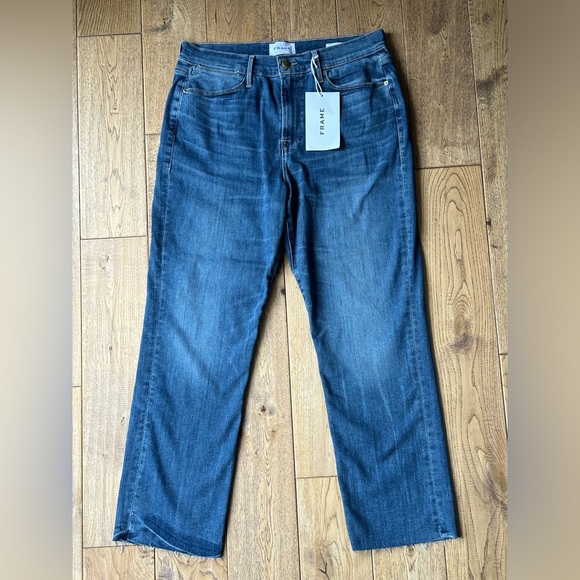 Frame Denim Le High Straight in Eros size 32 NWT - Picture 2 of 12